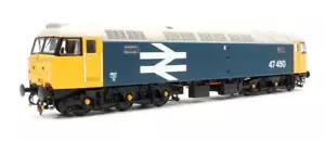 Heljan 4721 OO Gauge Class 47 450 BR Large Logo Blue - Picture 1 of 2