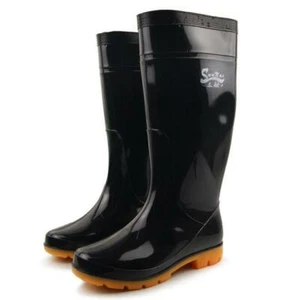 Eur Sz 39-52 Mens Waterproof Rubber Slip-Resistant Rain Boots Garden Work Shoes - Picture 1 of 8