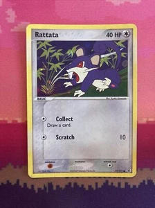Pokemon Card Rattata EX FireRed LeafGreen Reverse Holo Common 77/112 Near Mint - Picture 1 of 2
