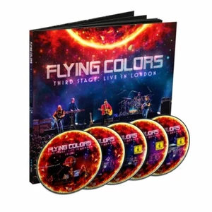 FLYING COLORS - THIRD STAGE: LIVE IN LONDON (LTD. 5 DISC EARBOOK) 3 CD+DVD NEU - Bild 1 von 2