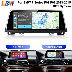 Pantalla multimedia de coche Linux de 10,25"" para BMW Serie 7 F01 F02 2013-15 NBT Carplay - Imagen 1 de 12