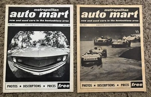 2 riviste d'epoca Metropolitan AUTO MART auto nuove usate zona Kentuckiana 1968 - Foto 1 di 3