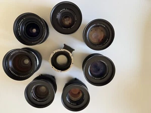 mamiya 645 sekor c lenses with focus gears + Kipon Baveyes 0.7x focal reducer - Picture 1 of 7