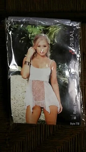 Baby Doll With Matching G-String, Black, Medium, READ COMMENTS - Picture 1 of 6