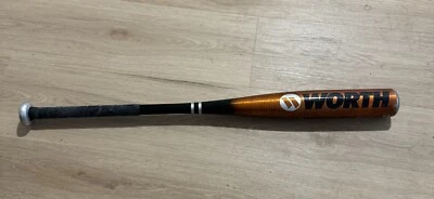 Taco de beisebol Worth Blade Whiplash LPW8 2 1/4” Dis Ultra Lite 11 oz laranja preto - Imagem 1 de 4