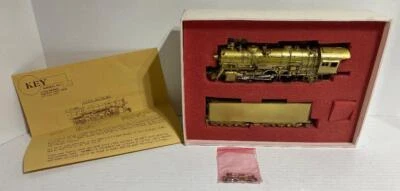 SANTA FE 3400 KEY IMPORTS TRAIN CLASS 4-6-2 W/ BOX POKS DRIVERS - Image 1 of 4