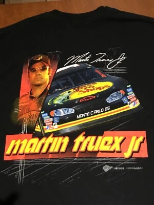 Vintage Y2K 2006 Martin Truex Jr Bass Pro Shops #1 Double Sided L NASCAR Shirt - Image 1 of 4