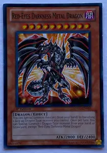 Yugioh TCG - Red-Eyes Darkness Metal Dragon - SDDC-EN013 - NM - 1st Ed - 2012 - Picture 1 of 10
