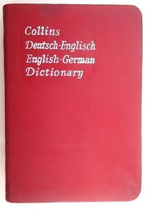 Vintage Collins DEUTSCH-ENGLISH ENGLISH-GERMAN Pocket Dictionary 1965 - Picture 1 of 1