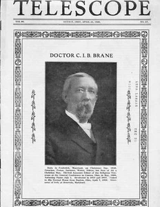 VINTAGE THE RELIGIOUS TELESCOPE MAGAZINE - APRIL 1920 - DOCTOR C. I. B. BRANE - Picture 1 of 7