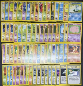 POKÉMON SET NEO DESTINY UNLIMITED COMMON AND UNCOMMON COMPLETE ENG PL/LP - Picture 1 of 2