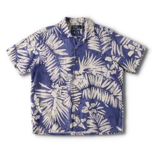 Ralph Lauren POLO by Ralph Lauren ANDY CAMP Floral Leaf Pattern Open Collar ... - Picture 1 of 5