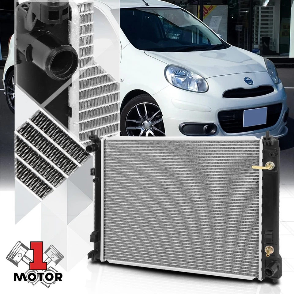 Repuesto radiador aluminio OE para Nissan March/Micra/Versa AT/MT 13260 12-19 Foto 1 de 4