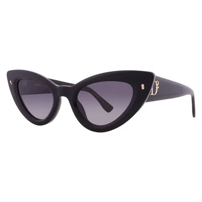 Dsquared2 Grey Shaded Cat Eye Ladies Sunglasses D2 0092/S 0807/9O 51 - Image 1 of 4