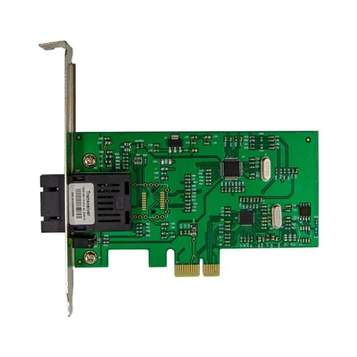 PCIe PCI Express x1 to S Fast RTL8105E Ethernet Fiber Optic Network Adapter Card - Bild 1 von 4