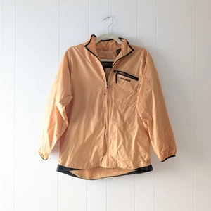 Timberland Stow ‘N Go lightweight Packable yellow/orange windbreaker jacket, M - Picture 1 of 7
