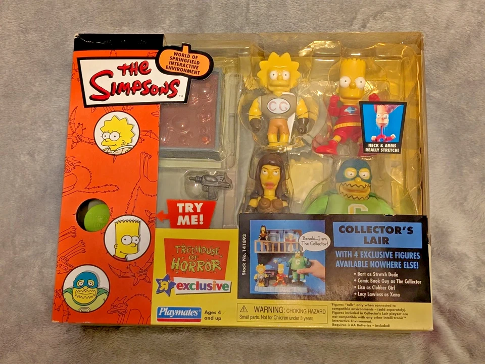 Vintage Playmates The Simpsons Treehouse of Horror Collector's Lair - Toys R' Us - Image 1 of 4