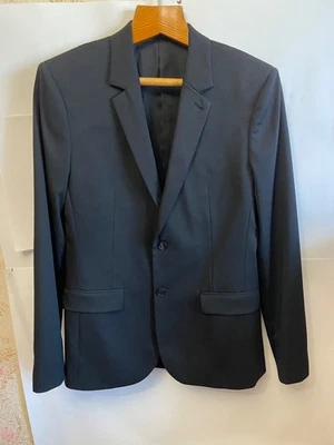 Blazer ALLSAINTS Carlisle Treinta y Ocho Negro Lana Blazer Para Hombre Talla M Foto 1 de 4