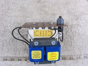 Warrick Controls Gems 1G1E0A 115/500V 1NC 1NO Control Relay w Reset, New - Picture 1 of 4
