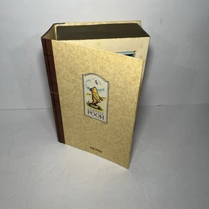 Vintage GUND Classic Pooh Bär in einer Bücherbox nie benutzt hochwertig Plüsch schön - Bild 1 von 5