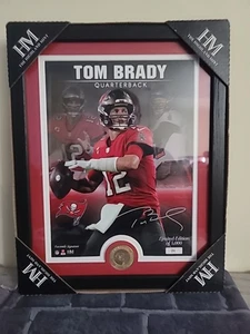 Tom Brady, Quarterback, Tampa Bay, The Highland Mint Limited Edition #94/5000 - Bild 1 von 5