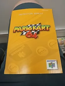 Mario Kart 64 Instruction Booklet Nintendo 64 - Picture 1 of 5