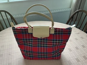 Tartan Damen Einkaufstasche - Bild 1 von 2