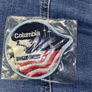 Original, Vintage 1981 NASA Columbia (Engle- Truly) Patch STS-2 Free Shipping - Picture 1 of 2