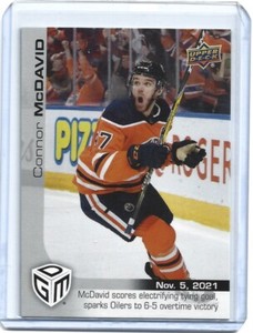 Various 2021-22 UD Game Dated Moments RC & Star Singles **You Pick From List**