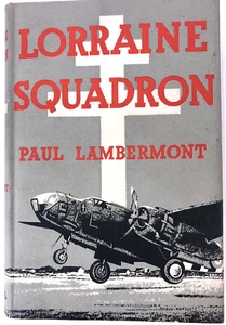 1956 Lorraine Squadron World War II Bomber Free Fench Pilots - Imagen 1 de 7
