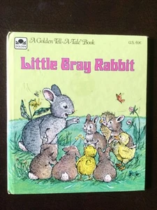 Little Gray Rabbit, Golden Tell a Tale Book, 1979, VG++ - Picture 1 of 11
