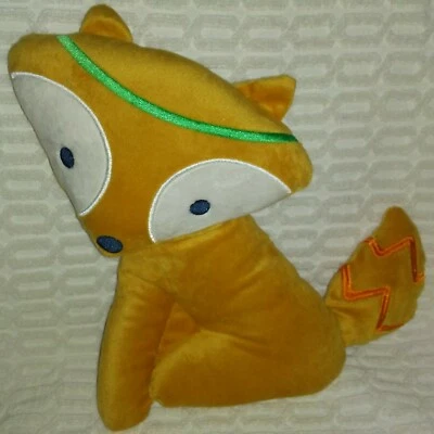 Almohada decorativa plana suave de felpa Nojo Little Love de Aztec Fox Velboa de 12"" a 10"" Foto 1 de 4