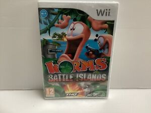 Worms Battle Island Nintendo Wii  Video Pal Game Pegi 12 Brand New Sealed