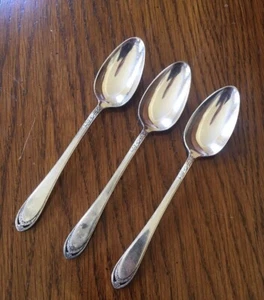 3 Vintage 1847 Rogers Lovelace Muster Löffel - Bild 1 von 4