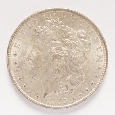 1903 Morgan Silver Dollar AU - Image 1 of 2