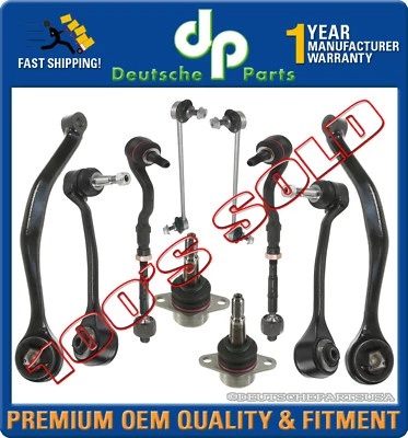 КОМПЛЕКТ ПОДВЕСКИ РЫЧАГА УПРАВЛЕНИЯ АНКЕРНОГО КРЕПЛЕНИЯ ШАРОВОГО ШАРНИРА СТАБИЛИЗАТОРА ПОДВЕСКИ для BMW X3 E83 10 шт. - Изображение 1 из 2