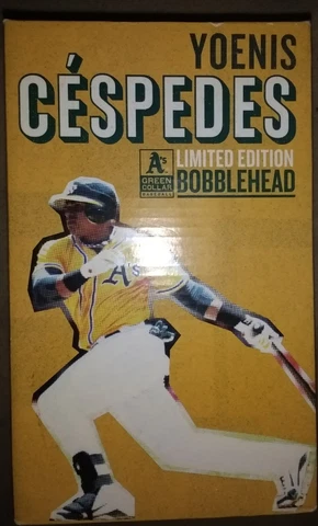 2013 Oakland A's Yoenis Cespedes Bobblehead SGA 8/17/13 Bobble Head Athletics Cover