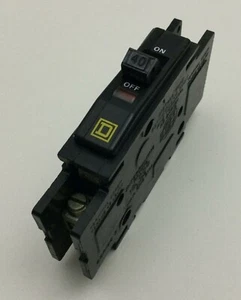 QOU140 SQUARE D 1 POLE 40 AMP 120V CIRCUIT BREAKER - Picture 1 of 8