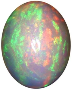 Natural Extra Fine Opal - Oval Cabochon - Ethiopia - AAA+ Grade - Picture 1 of 1