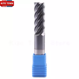 5 Flute 3/4" x 2-1/4" x 5" Variable Helix Solid Carbide End Mill - AlCrN Coated - Picture 1 of 7