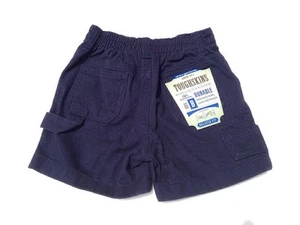 Toughskins Boys 12 M Navy Blue Denim Shorts Brand NEW NWT - Picture 1 of 3