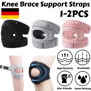 Patella-Kniebandage, Patella-Kniestützgurt, verstellbare Sehnen-Knie-Schmerzlin - Bild 1 von 15