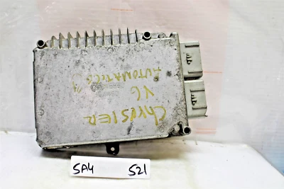 Unidade de controle de motor 4606497AD Dodge Avenger Sebring 1999 2.5 módulo ECU 5A4 521  - Imagem 1 de 4