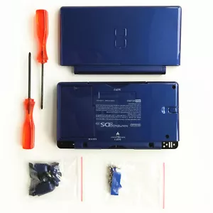 Kit de repuesto de carcasa azul para pieza de reparación de carcasa DS Lite, NDSL DSL - Imagen 1 de 6