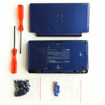 Replacement Blue Housing Shell Case Kit for DS Lite, NDSL DSL Casing Repair Part - Image 1 of 4