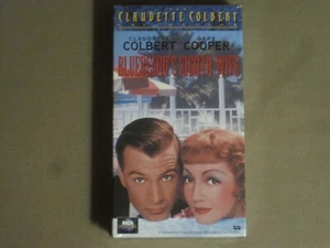 BLUEBEARD'S EIGHTH WIFE (1938) VHS ERNST LUBITSCH CLAUDETTE COLBERT GEM SEALED! - Picture 1 of 6
