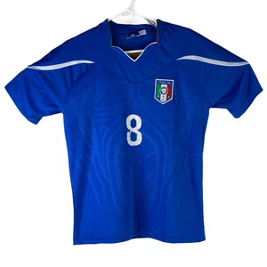 Italia Soccer #8 Damen Gr. XL blau Fußball Athletic Trikot Shirt FIFA World Cup - Bild 1 von 9