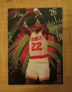 1995-96 Fleer Flair Perimeter Power Clyde Drexler #2 de 15 Portland Trailblazers - Imagen 1 de 2