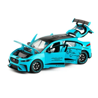 1:32 Jaguar I-Pace eTROPHY Metal Diecast Model Car Toy Collection Light&Sound - Image 1 of 4