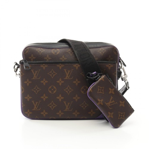 LOUIS VUITTON（LV） Borsa a tracolla Louis Vuitton Trio Messenger M46266 Monogram macassar LV